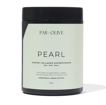 Pearl Marine Collagen Superpowder Matcha Jar