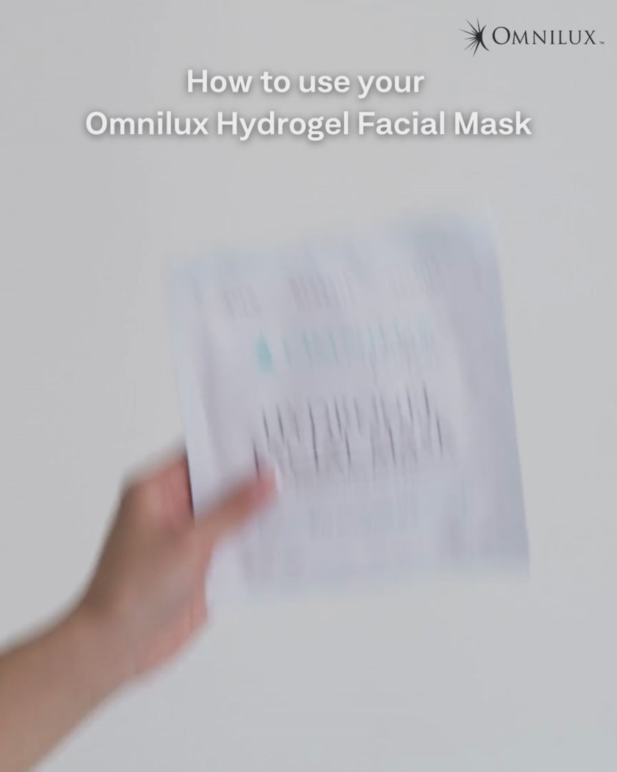 OMNILUX HYDROGEL MASK  (3 pack)